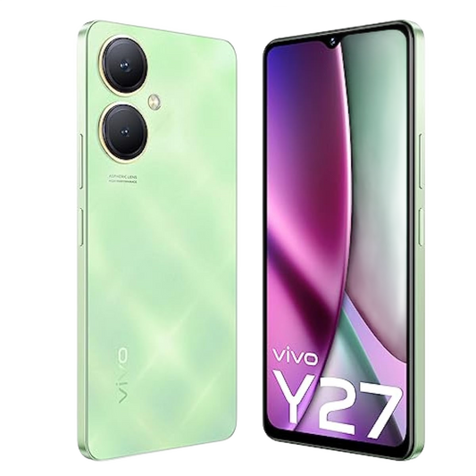 Vivo Y27 (Garden Green, 6GB RAM, 128GB Storage)