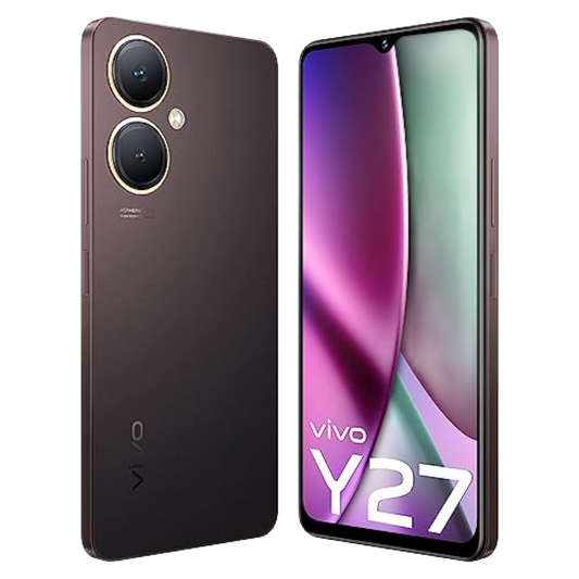 Vivo Y27 (Chocolate Brown, 6GB RAM, 128GB Storage)