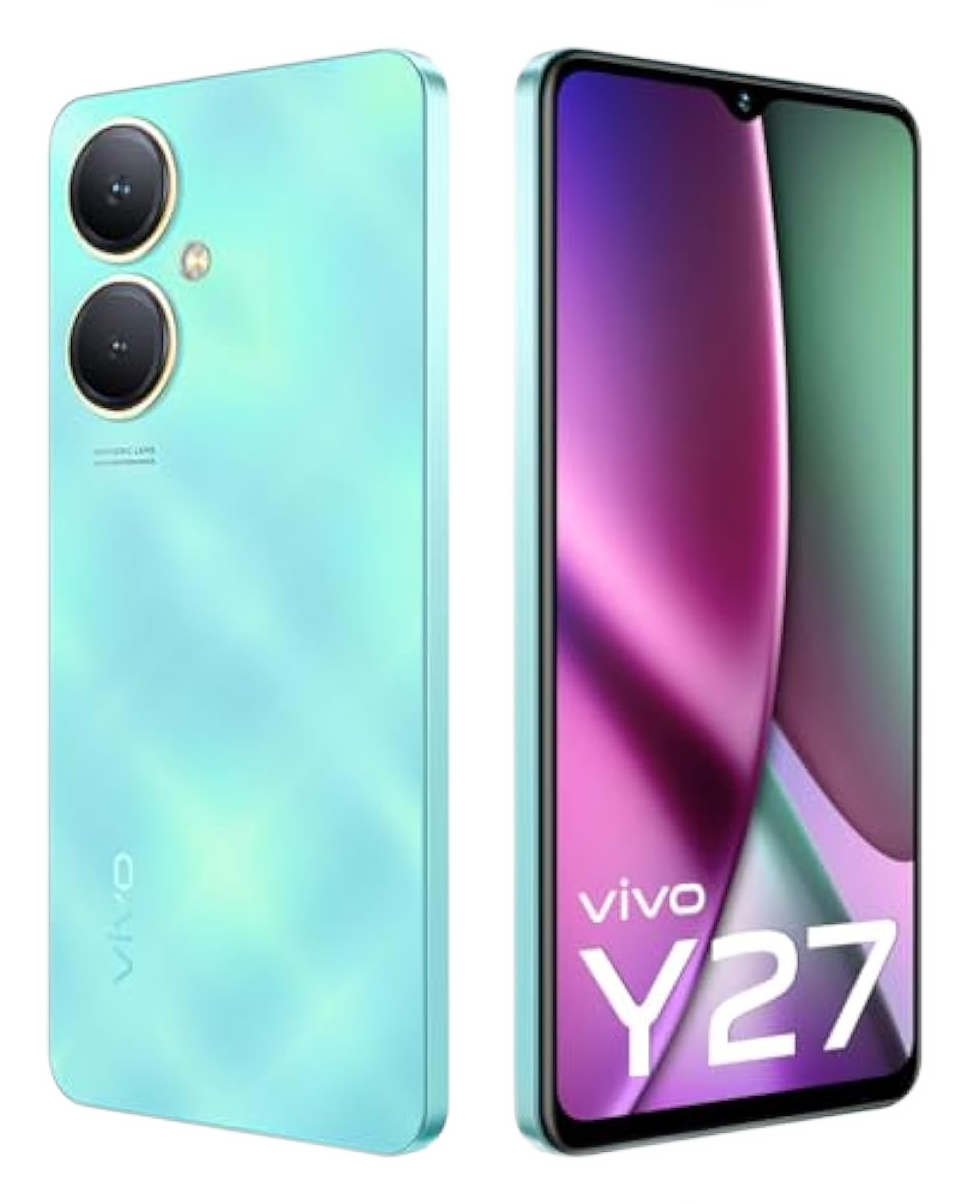 Vivo Y27 (Sky blue, 6GB RAM, 128GB Storage)
