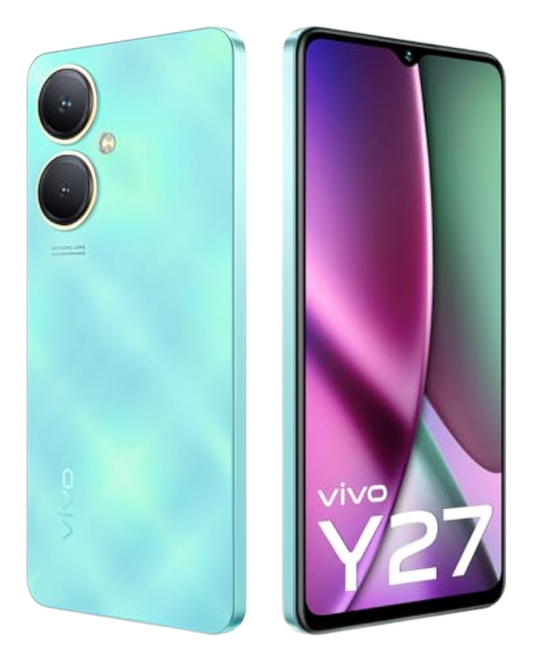 Vivo Y27 (Sky blue, 6GB RAM, 128GB Storage)
