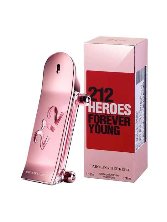 Carolina Herrera 212 Heroes For Her – 80ml | Bold, Feminine, Fearless
