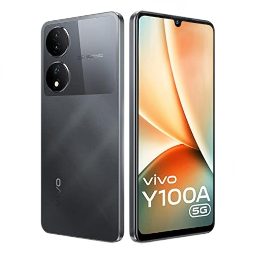 Vivo Y100A 5G (Metal Black, 8GB RAM, 128GB Storage)