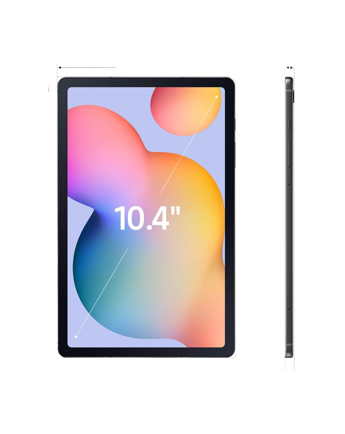 Samsung Galaxy Tab S6 Lite (2024) | Display Stock | 10.4″ Android Tablet with S Pen, 64GB, WiFi + LTE (Oxford Gray)