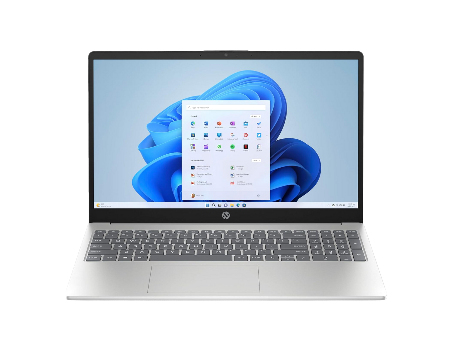HP 15s – Intel Core i5-1334U, 16GB RAM, 512GB SSD, Windows 11 Home – Silver