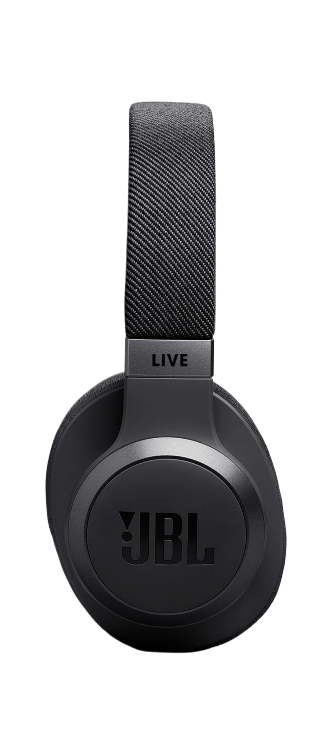 JBL Live 770 Noise Cancelling On-Ear Headphones Black
