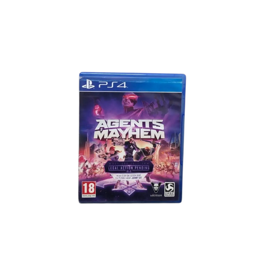 Agents of Mayhem PS4 (Used) – Explosive Open-World Action