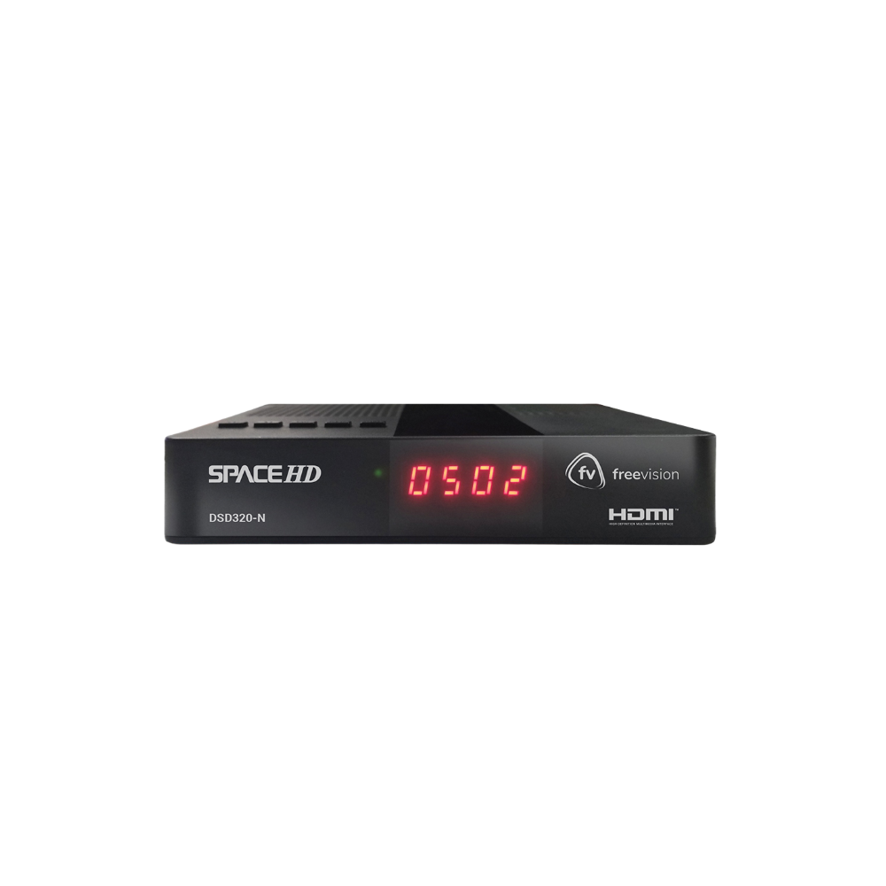 SpaceHD Freevision DVB-S2 Digital Satellite Receiver – REC-DSD320-N