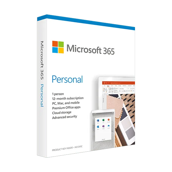 Microsoft Office 365 Personal 2019 – 1 Year Subscription