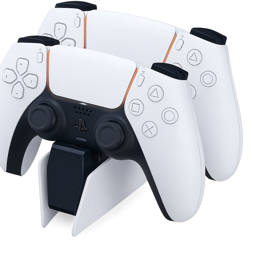 Playstation 5 Dualsense Controller Charging Station – Glacier White (PS5)