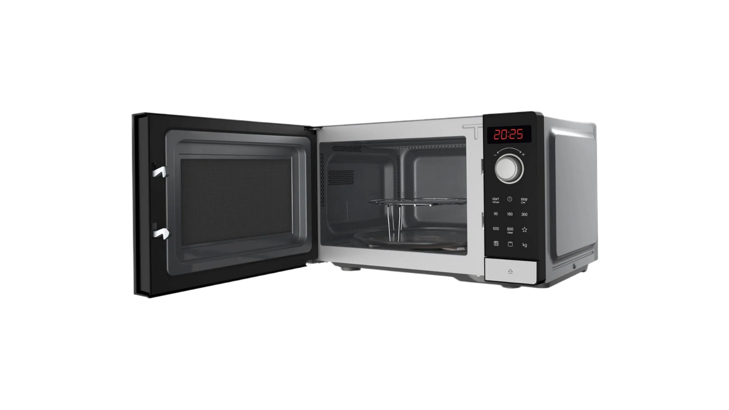 Bosch Series 2 Freestanding Microwave with Grill – 25L Stainless Steel (49 x 29 cm)