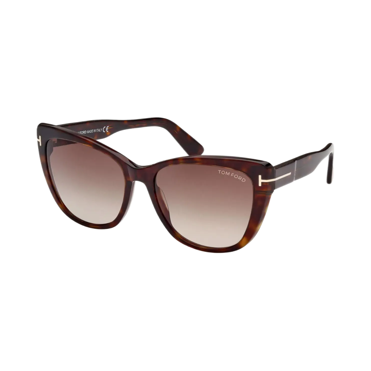 Tom Ford Nora FT0937 52K Shiny Classic Dark Havana Sunglasses