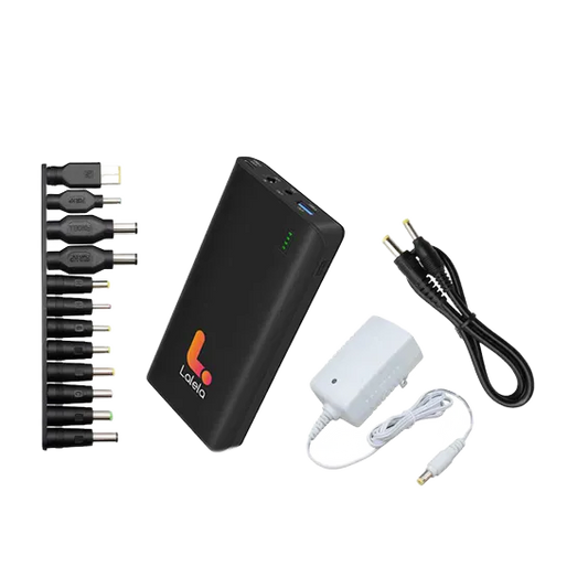 Laptop Power Bank LALELA Universal 17500mAh – Black