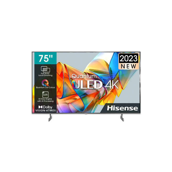 Hisense 75" U6K 4K Smart ULED TV with Quantum Dot & HDR