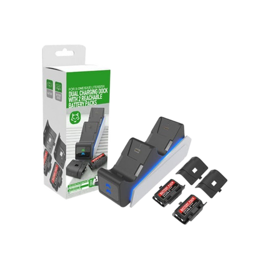 Xbox Dual Charging Dock With 2 Replaceable Battery Packs – Generic