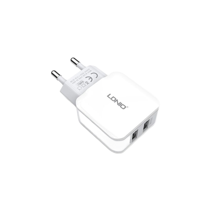 LDNIO Dual USB Travel Wall Charger Power Adapter