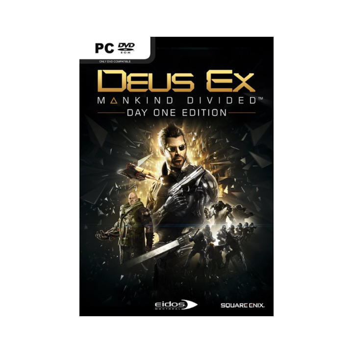 Deus Ex: Mankind Divided – Day One Edition (PC DVD)