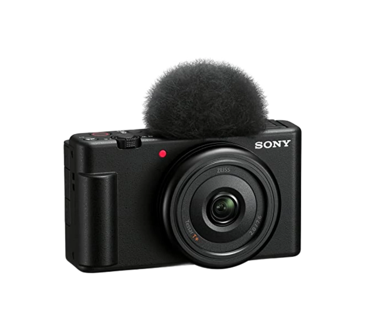 Sony ZV-1F Vlog Camera – 20.1MP 4K Vlogging Camera for Content Creators | Black