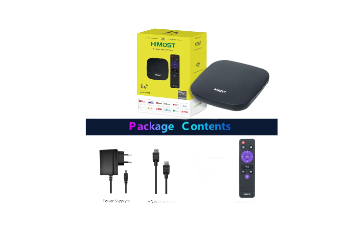 HiMost A1 4K HDR TV Box 5G Wi-Fi – YouTube, Wireless Streaming