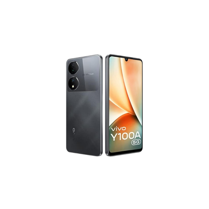 Vivo Y100A 5G (Metal Black, 8GB RAM, 128GB Storage)