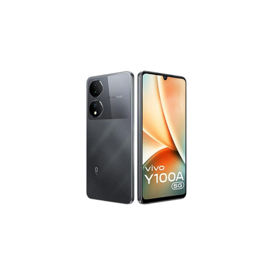 Vivo Y100A 5G (Metal Black, 8GB RAM, 128GB Storage)