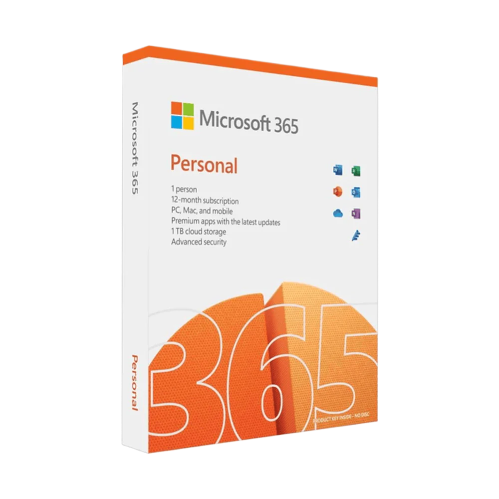 Microsoft 365 Personal | 12-Month Subscription, 1 person | Premium Office apps | 1TB OneDrive cloud storage | PC/Mac Download