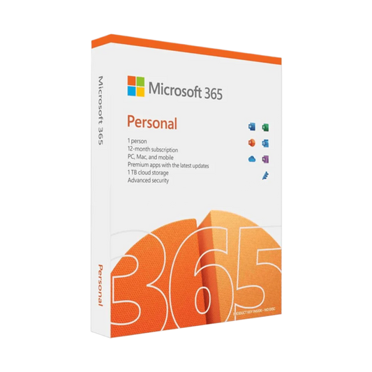 Microsoft 365 Personal | 12-Month Subscription, 1 person | Premium Office apps | 1TB OneDrive cloud storage | PC/Mac Download
