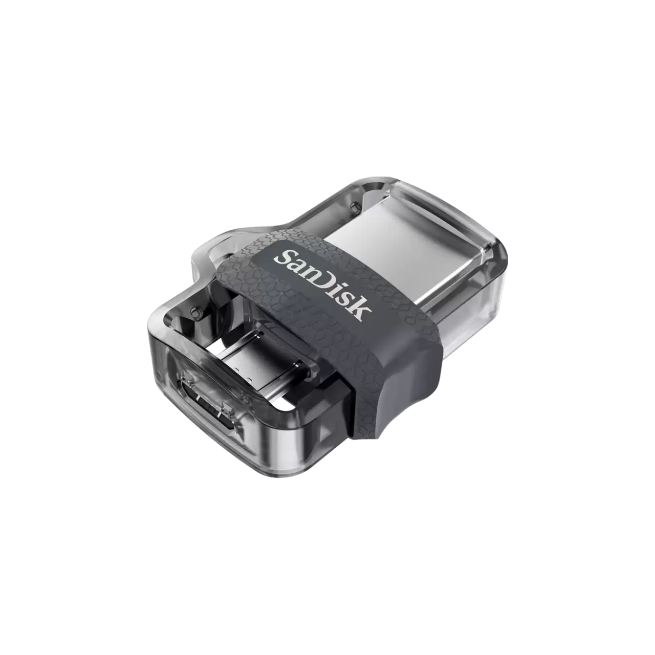 SanDisk Ultra Dual Drive m3.0 – 32GB (Black-Gray) | Dual Port. Double Convenience.
