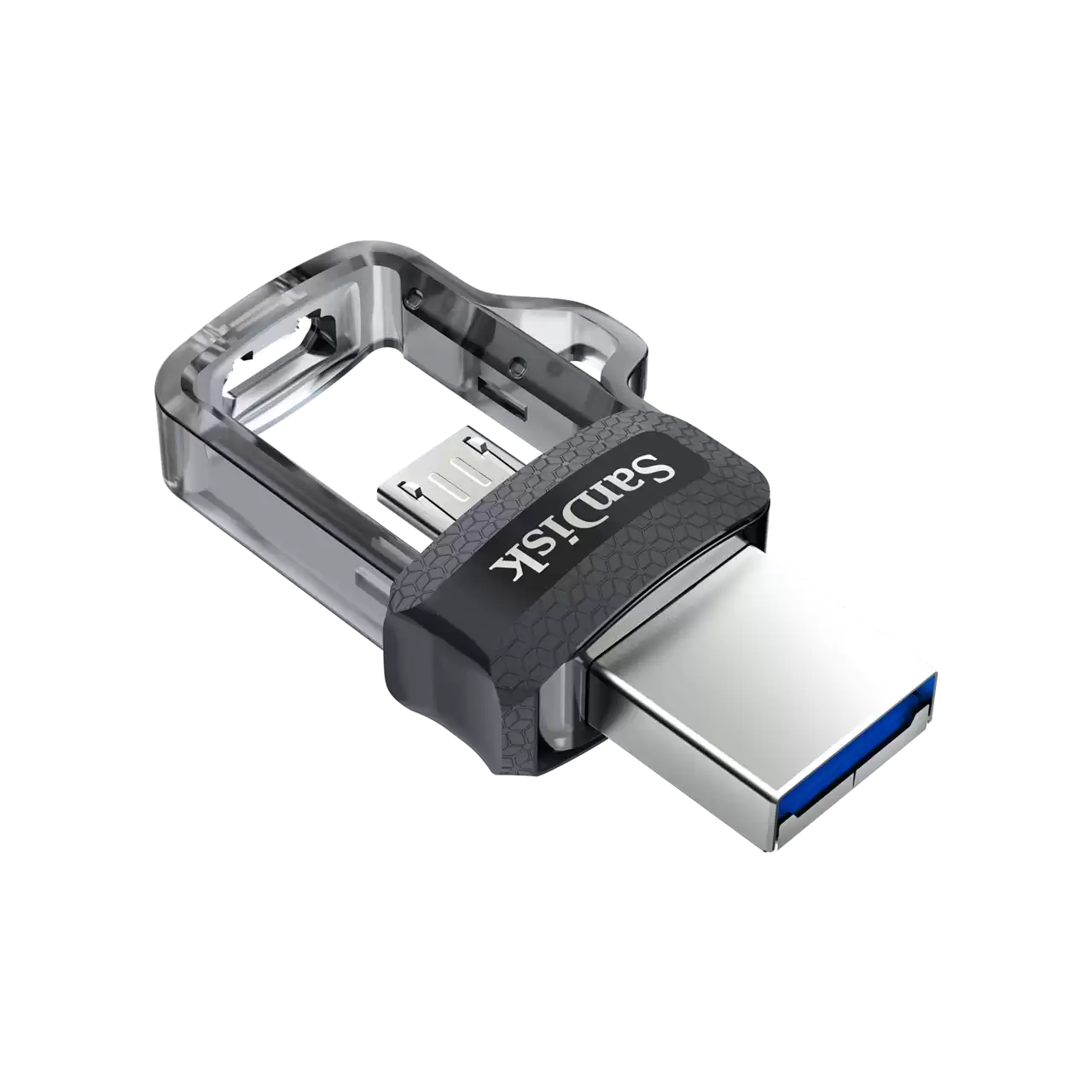 SanDisk Ultra Dual Drive m3.0 – 32GB (Black-Gray) | Dual Port. Double Convenience.