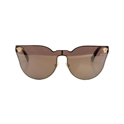 Versace 2120 Medusa Icon Cat-Eye Sunglasses – Gold-Tone & Black