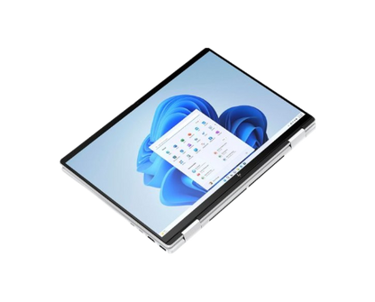 HP - Envy 2-in-1 14" Wide Ultra XGA Touch-Screen Laptop - AMD Ryzen 5-16GB Memory - 512GB SSD - Glacier Silver Windows 11 pro AI: Copilot 14-fa0013dx