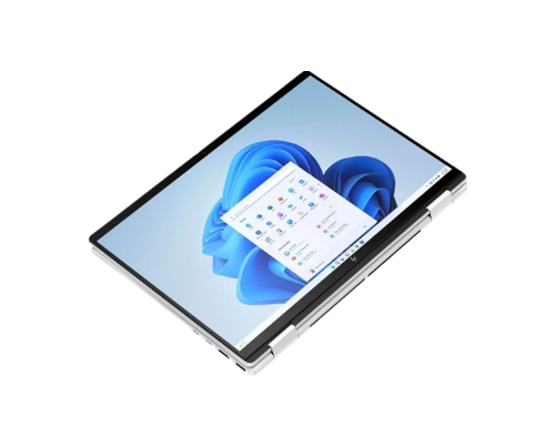 HP - Envy 2-in-1 14" Wide Ultra XGA Touch-Screen Laptop - AMD Ryzen 5-16GB Memory - 512GB SSD - Glacier Silver Windows 11 pro AI: Copilot 14-fa0013dx
