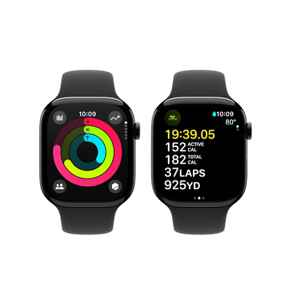 Apple Watch Series 10 (64mm) – Jet Black | GPS