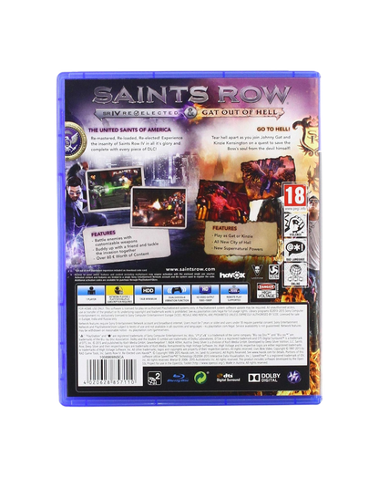 Saints Row IV: Re-Elected + Gat out of Hell – PlayStation 4 (Pre-Loved)