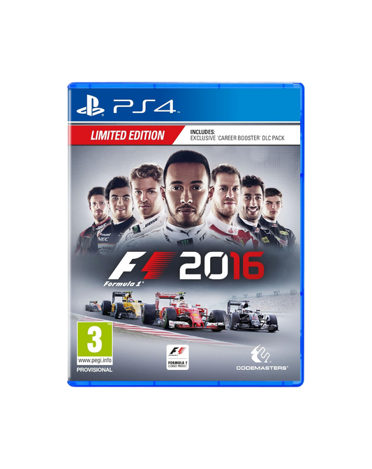 F1 2016 Limited Edition – PlayStation 4 (Pre-Loved)