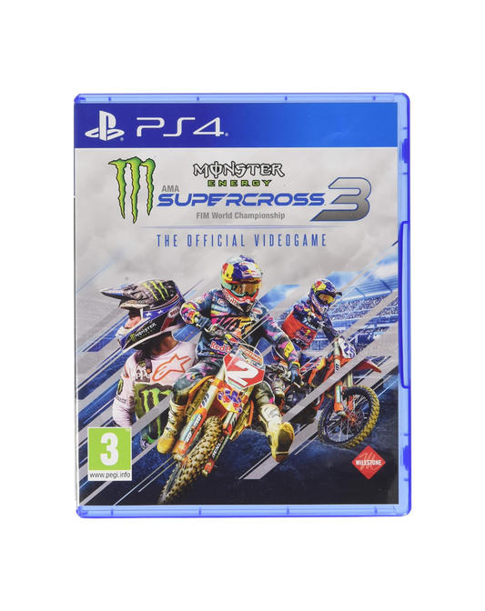 Monster Energy Supercross – The Official Videogame 3 – PlayStation 4 (Pre-Loved)