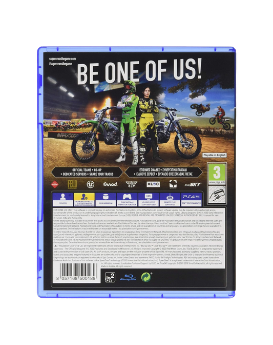 Monster Energy Supercross – The Official Videogame 3 – PlayStation 4 (Pre-Loved)