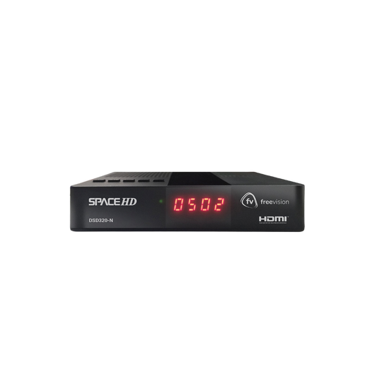 SpaceHD Freevision DVB-S2 Digital Satellite Receiver – REC-DSD320-N