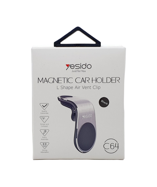 Yesido C64 Magnetic Car Phone Holder – Air Vent Mount