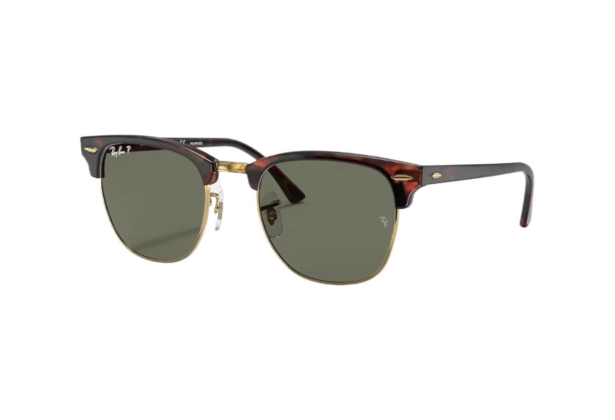 Ray-Ban RB3016 Clubmaster Polarized Sunglasses
