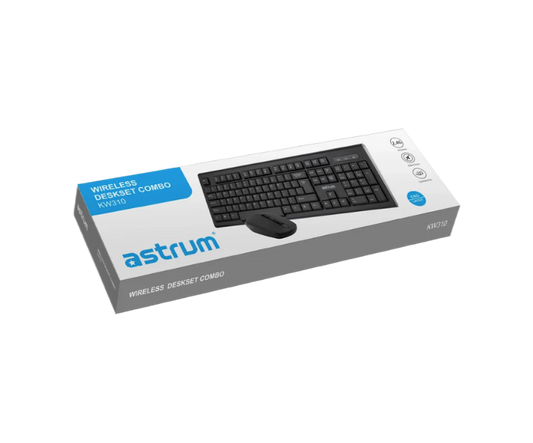 Astrum KW310 Wireless Keyboard & Mouse Combo – 2.4GHz (A81531-BE)