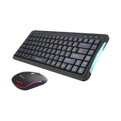 Astrum KW210 Wireless Mini Keyboard & Mouse Combo – 2.4GHz (A81521-BB)
