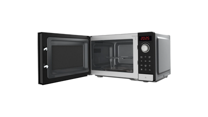 Bosch Series 2 Freestanding Microwave with Grill – 25L Stainless Steel (49 x 29 cm)
