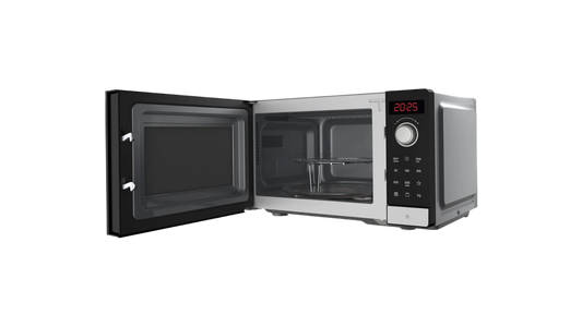 Bosch Series 2 Freestanding Microwave with Grill – 25L Stainless Steel (49 x 29 cm)