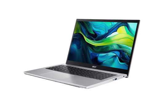 Acer Aspire 3 – 15.6" Core i5, 8GB RAM, 100GB SSD, Windows 11 Home – Silver