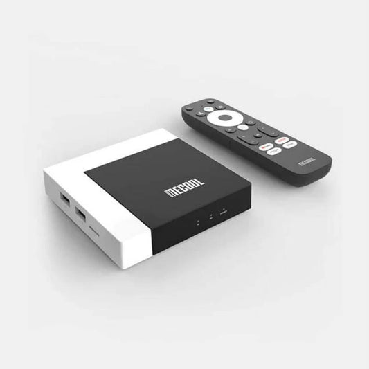 MECOOL Android TV Box 11.0, MECOOL KM7 Plus Smart TV Box 4K HDR 2GB 16GB Support 2.4G/5.0G/BT 5.0/AV1 Google TV Remote Streaming Media Player with Amlogic S905Y4 Netflix Google Assistant Dolby Atmos