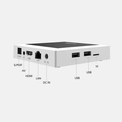 MECOOL Android TV Box 11.0, MECOOL KM7 Plus Smart TV Box 4K HDR 2GB 16GB Support 2.4G/5.0G/BT 5.0/AV1 Google TV Remote Streaming Media Player with Amlogic S905Y4 Netflix Google Assistant Dolby Atmos