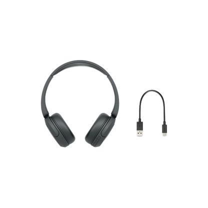 Sony WH-CH520 Wireless Headphones – Black | Lightweight