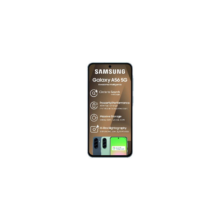 Samsung Galaxy A56 5G (Black, Sealed in Box)
