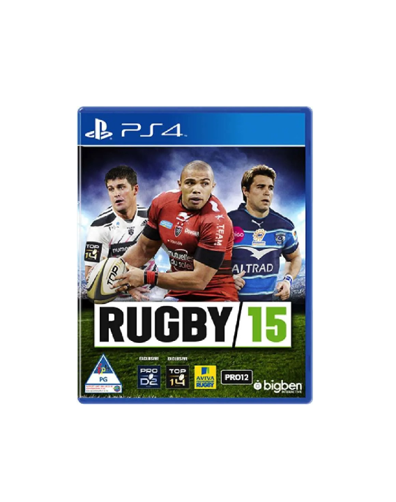 Rugby 15 PS4 (Used) – Take the Field with Authentic Rugby Action
