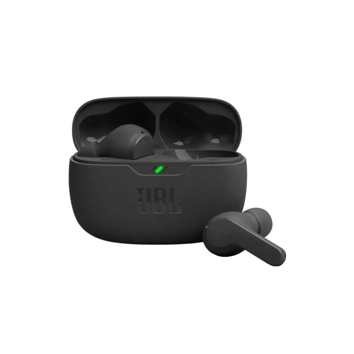 JBL Wave Beam True Wireless Earphones - Black & White